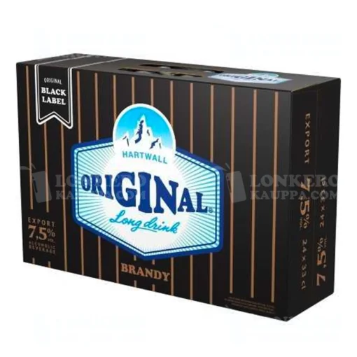 Hartwall Original Brandy Long Drink Lonkero 7,5% 24-pack