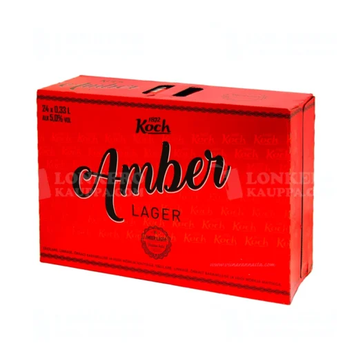 Koch Amber Lager 5% 24x33cl