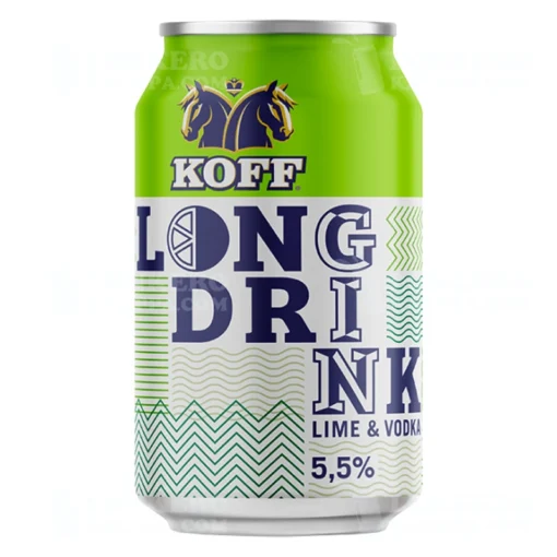 Koff Long Drink Lime Vodka lonkero 5,5%