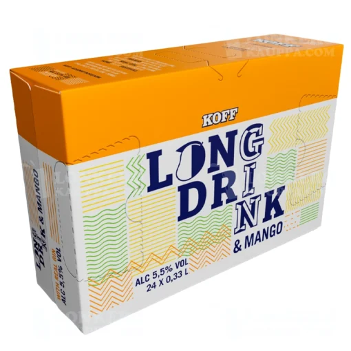 Koff Long Drink Mango lonkero 5,5% 24-pack-laatikko