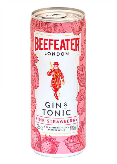 Beefeater Pink Strawberry Gin&Tonic 4,9% 25cl