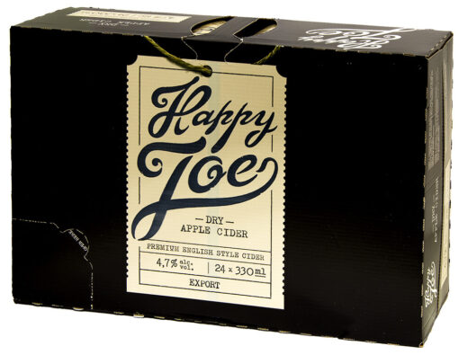 Happy Joe Dry Apple Cider 4,7% 24x33cl