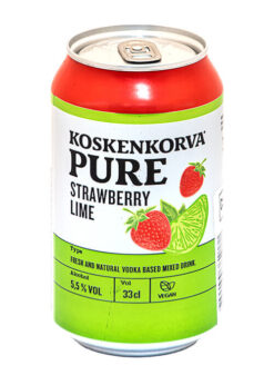 Koskenkorva Pure Strawberry Lime 5,5% 33cl