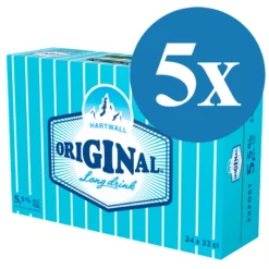5 x Hartwall Original Long Drink 5,5% 24x33cl