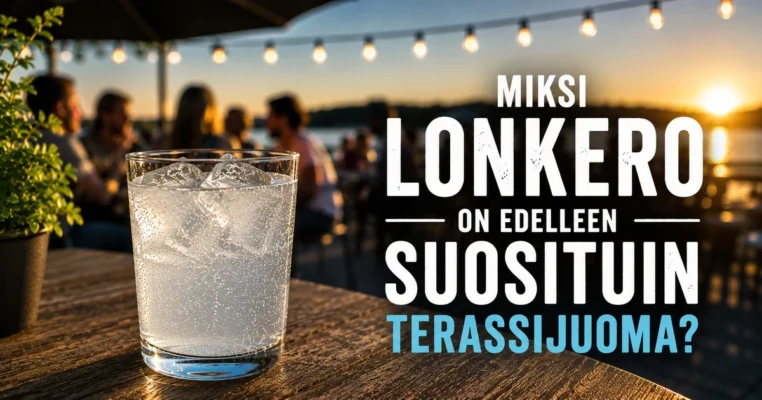 Miksi lonkero on edelleen suomen suosituin terassijuoma